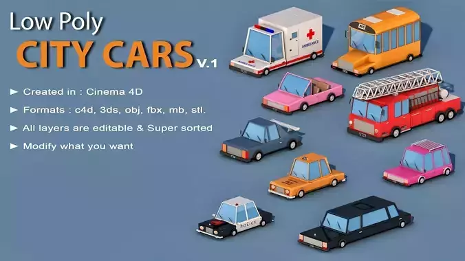 Cartoon City Cars   v1