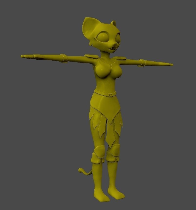 Katia Managan Prequel 3D Model Free low-poly 3D model_34