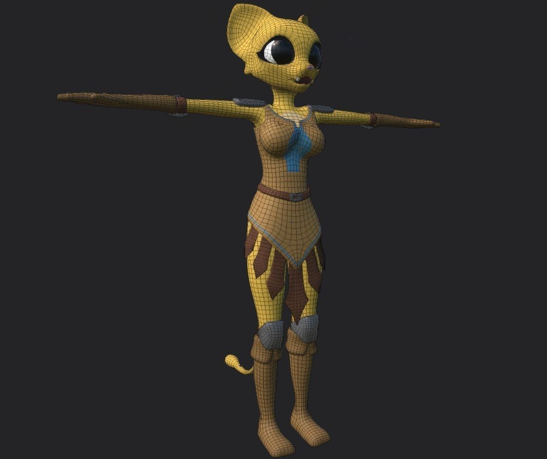 Katia Managan Prequel 3D Model Free low-poly 3D model_38