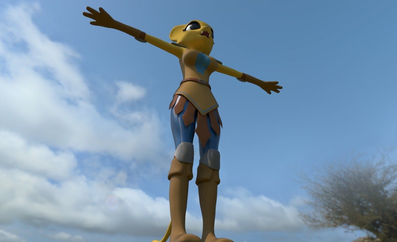 Katia Managan Prequel 3D Model Free low-poly 3D model_29