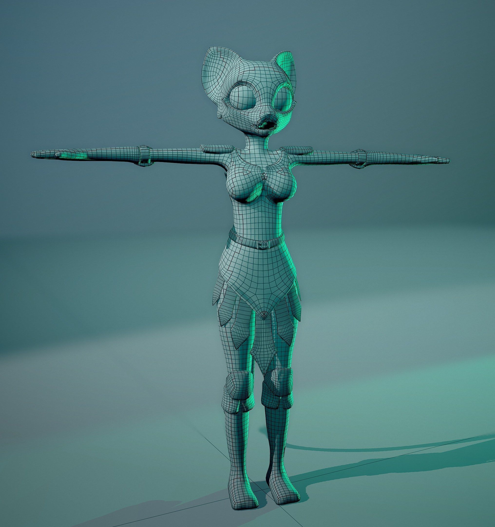 Katia Managan Prequel 3D Model Free low-poly 3D model_40
