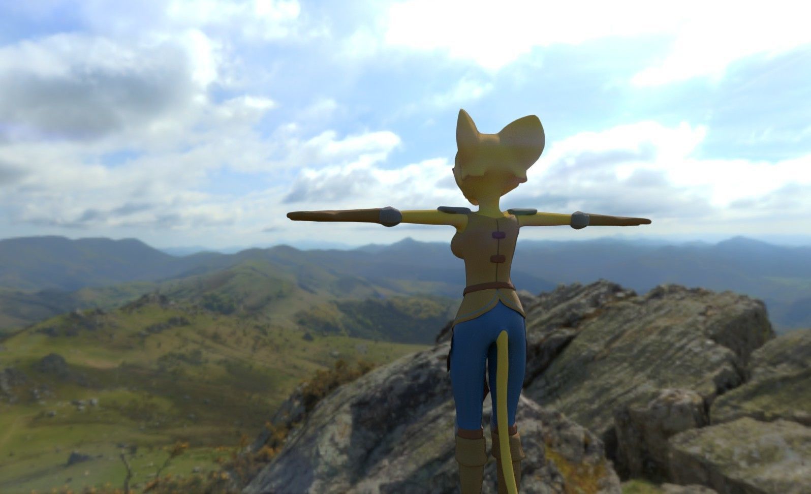 Katia Managan Prequel 3D Model Free low-poly 3D model_23