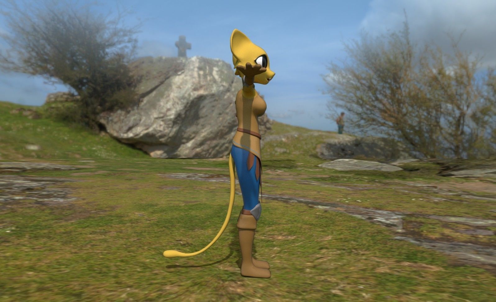 Katia Managan Prequel 3D Model Free low-poly 3D model_10