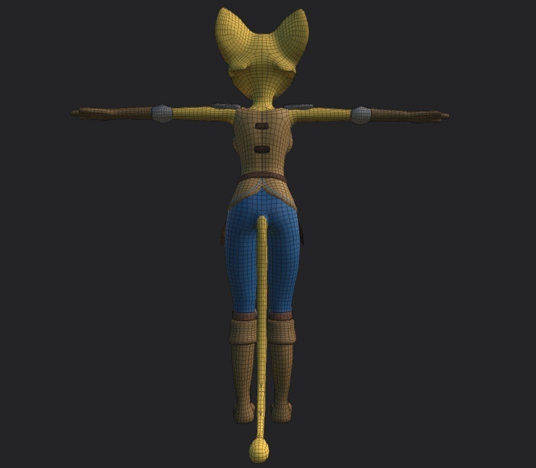 Katia Managan Prequel 3D Model Free low-poly 3D model_13