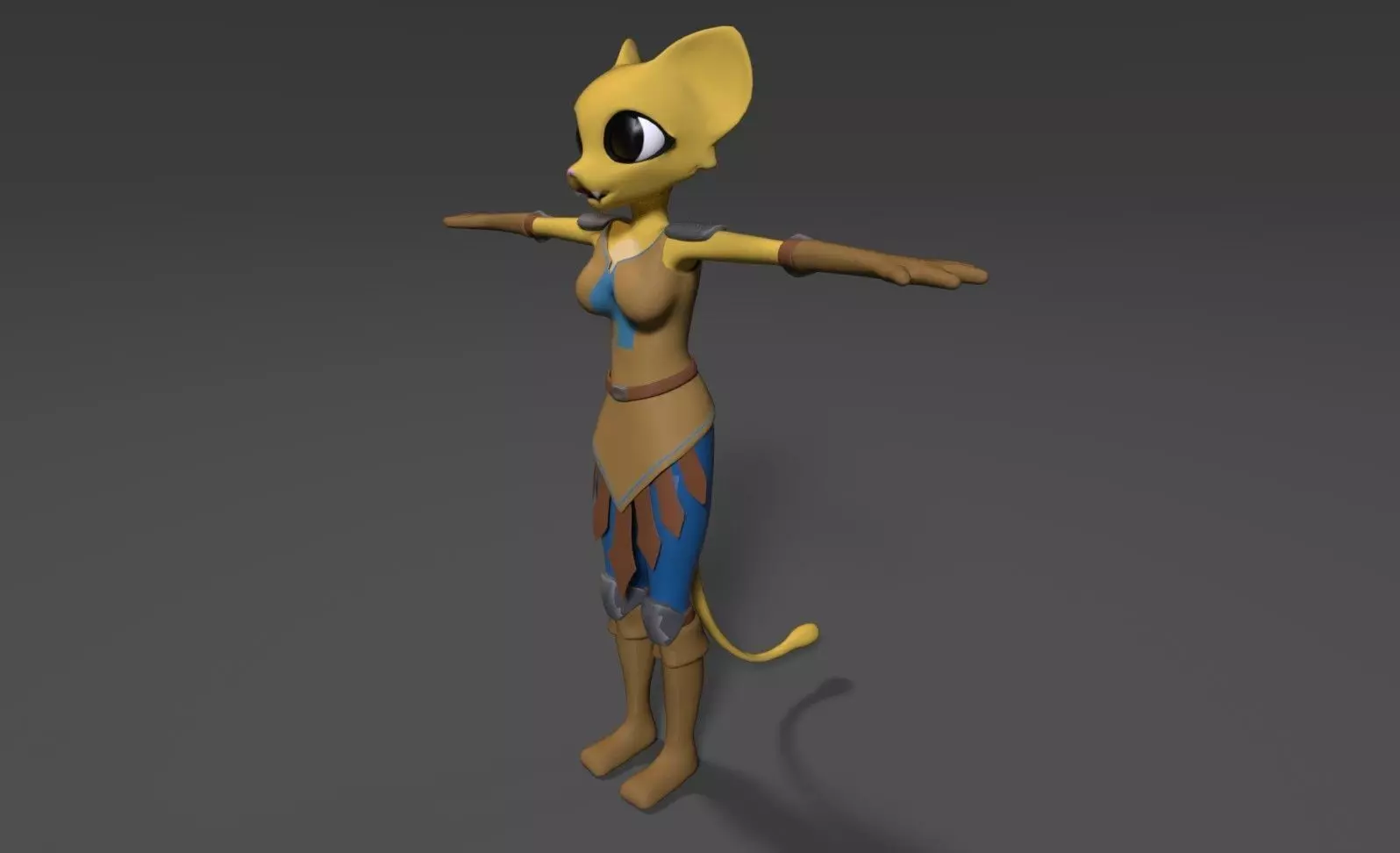 Katia Managan Prequel 3D Model Free low-poly 3D model_0