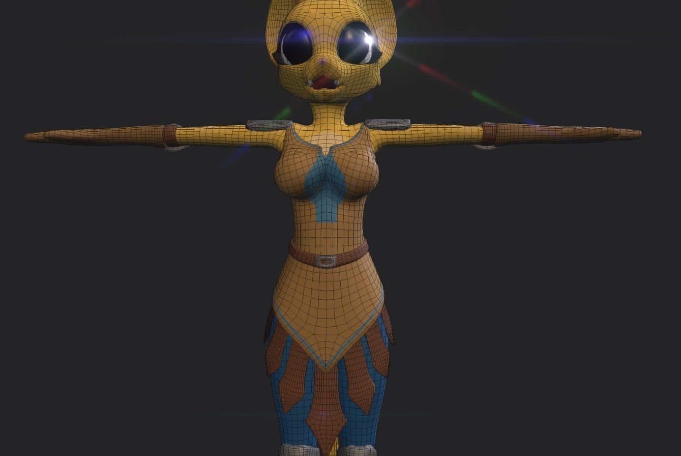 Katia Managan Prequel 3D Model Free low-poly 3D model_33