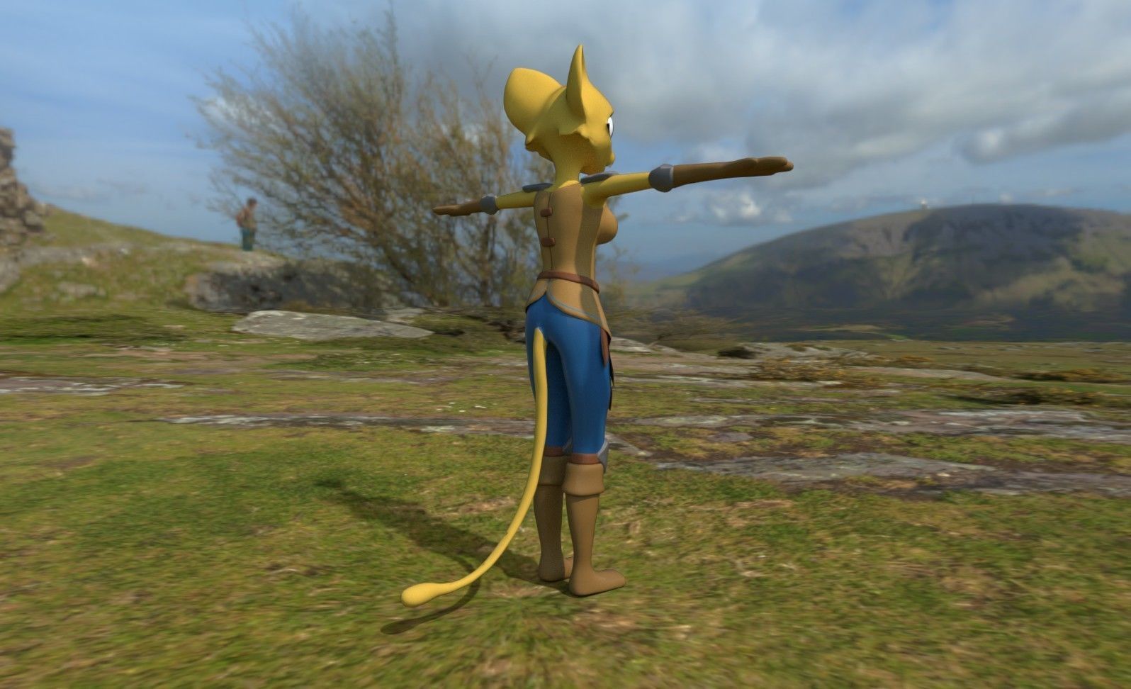 Katia Managan Prequel 3D Model Free low-poly 3D model_11