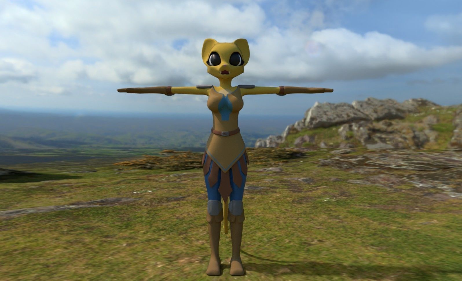 Katia Managan Prequel 3D Model Free low-poly 3D model_8