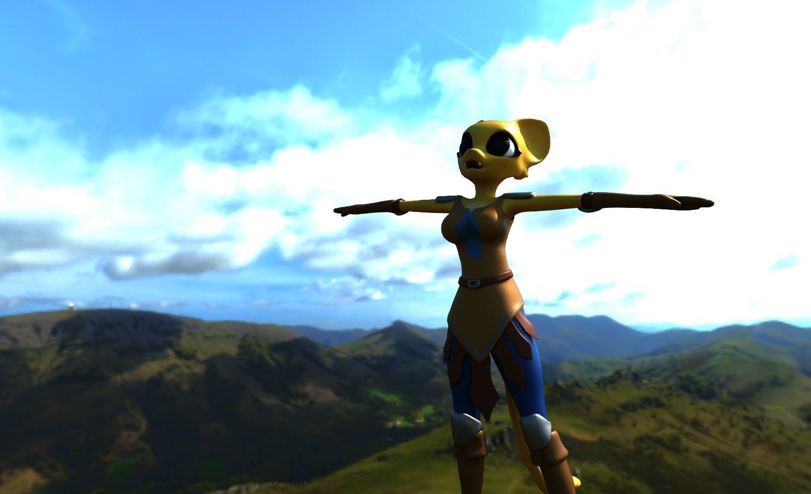 Katia Managan Prequel 3D Model Free low-poly 3D model_45