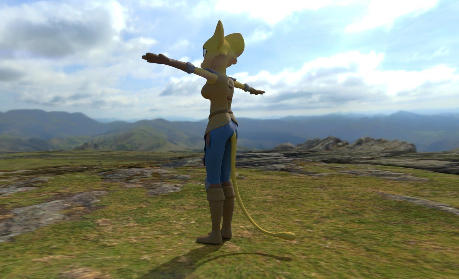 Katia Managan Prequel 3D Model Free low-poly 3D model_14