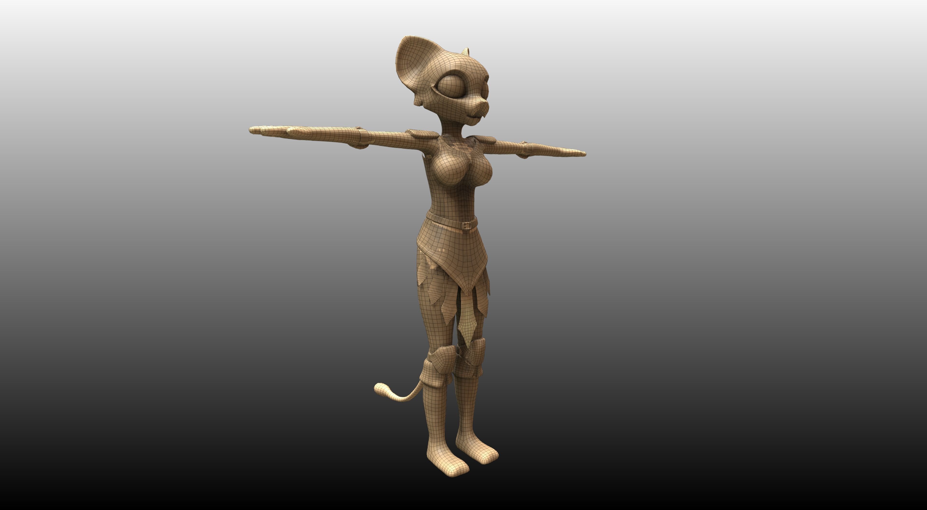 Katia Managan Prequel 3D Model Free low-poly 3D model_42