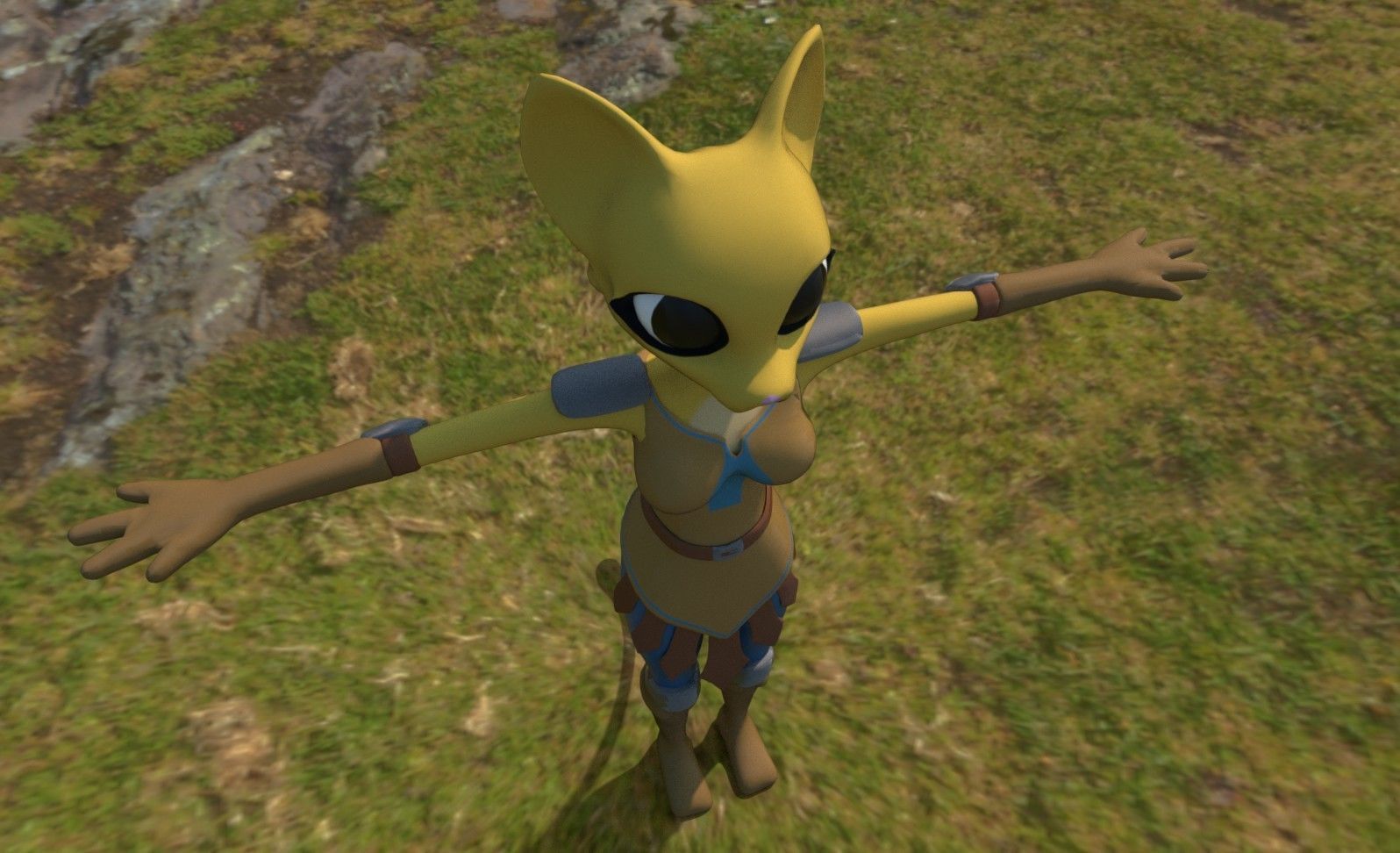 Katia Managan Prequel 3D Model Free low-poly 3D model_18