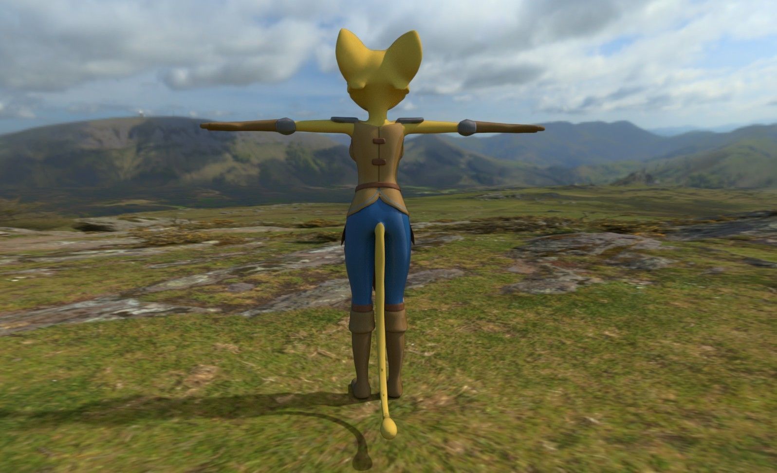 Katia Managan Prequel 3D Model Free low-poly 3D model_12