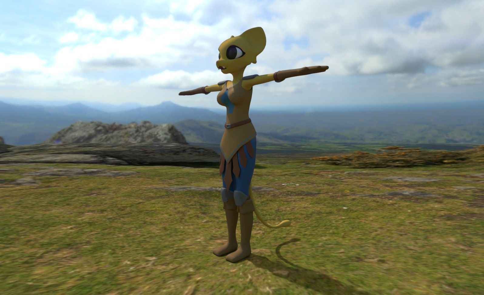 Katia Managan Prequel 3D Model Free low-poly 3D model_15