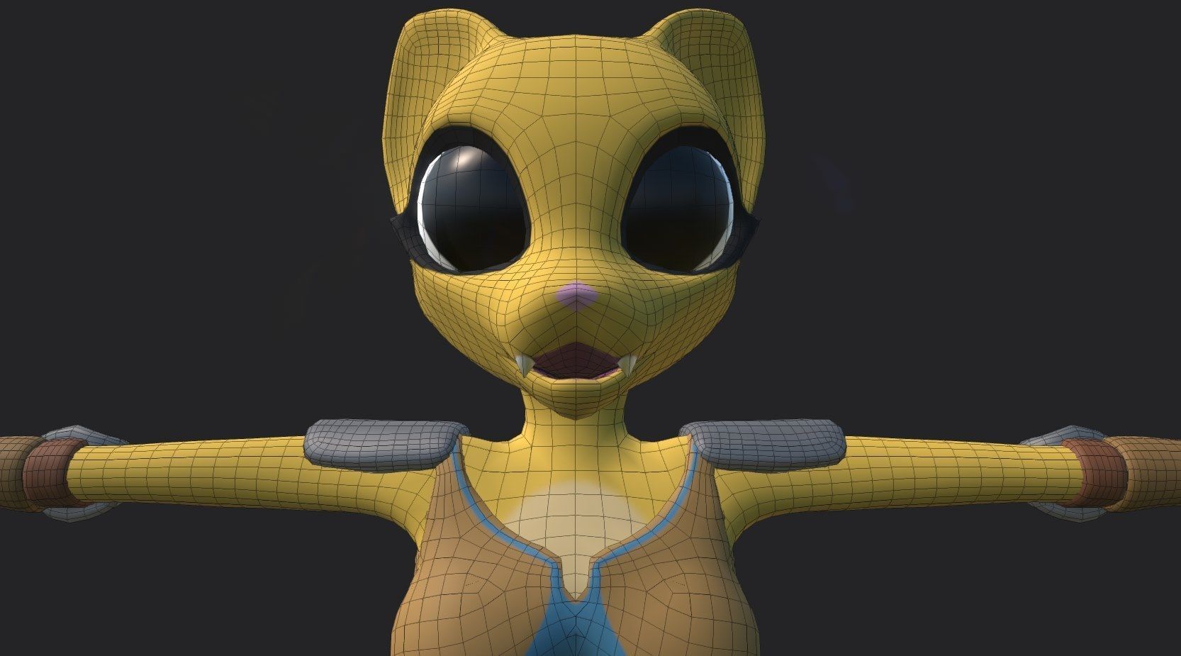 Katia Managan Prequel 3D Model Free low-poly 3D model_35