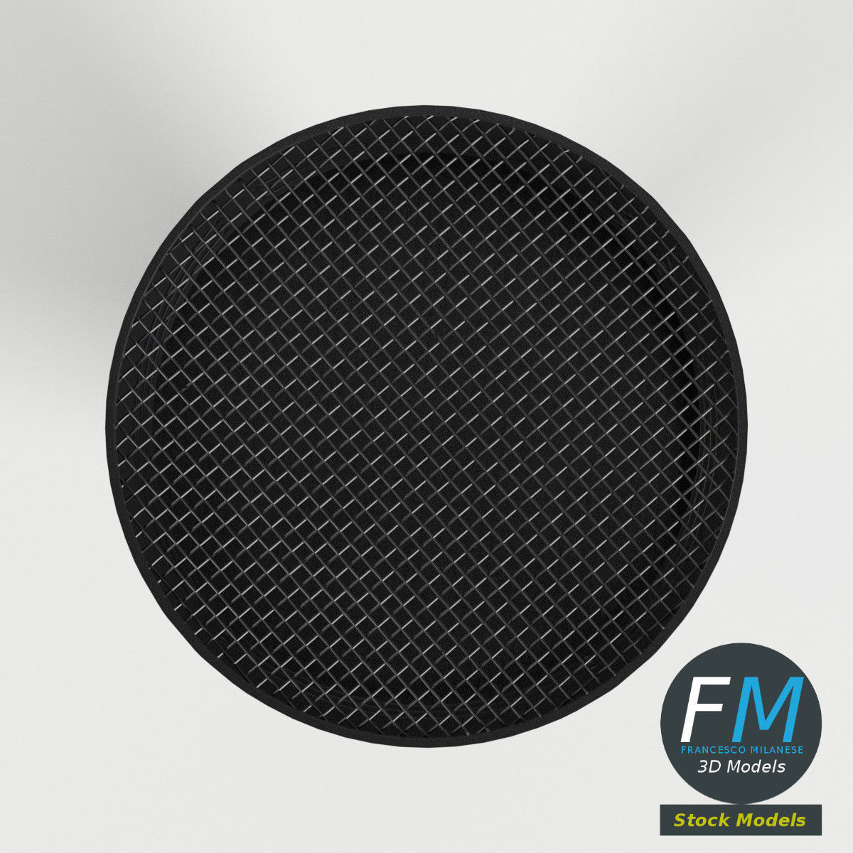 Modern Microphone 3D model_6