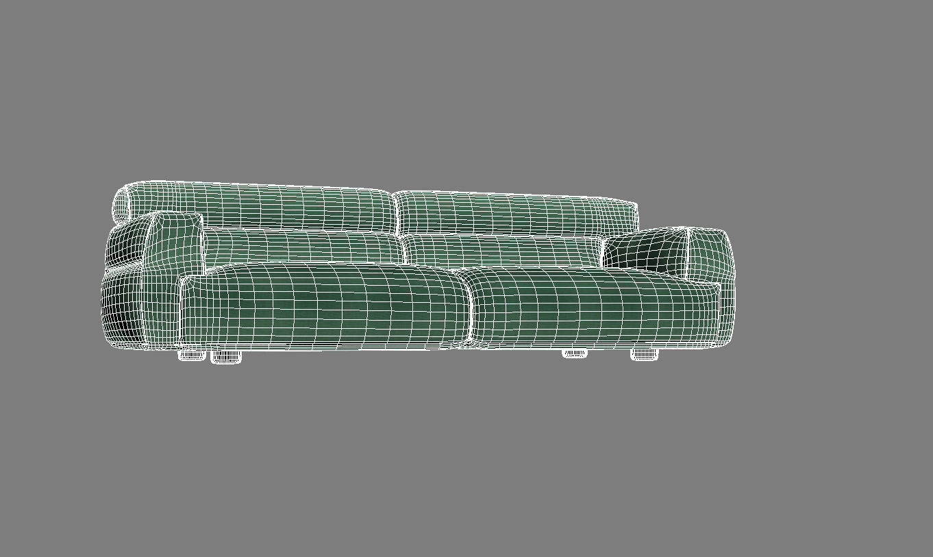Valley sofa by Jardan 3D model CGTrader
