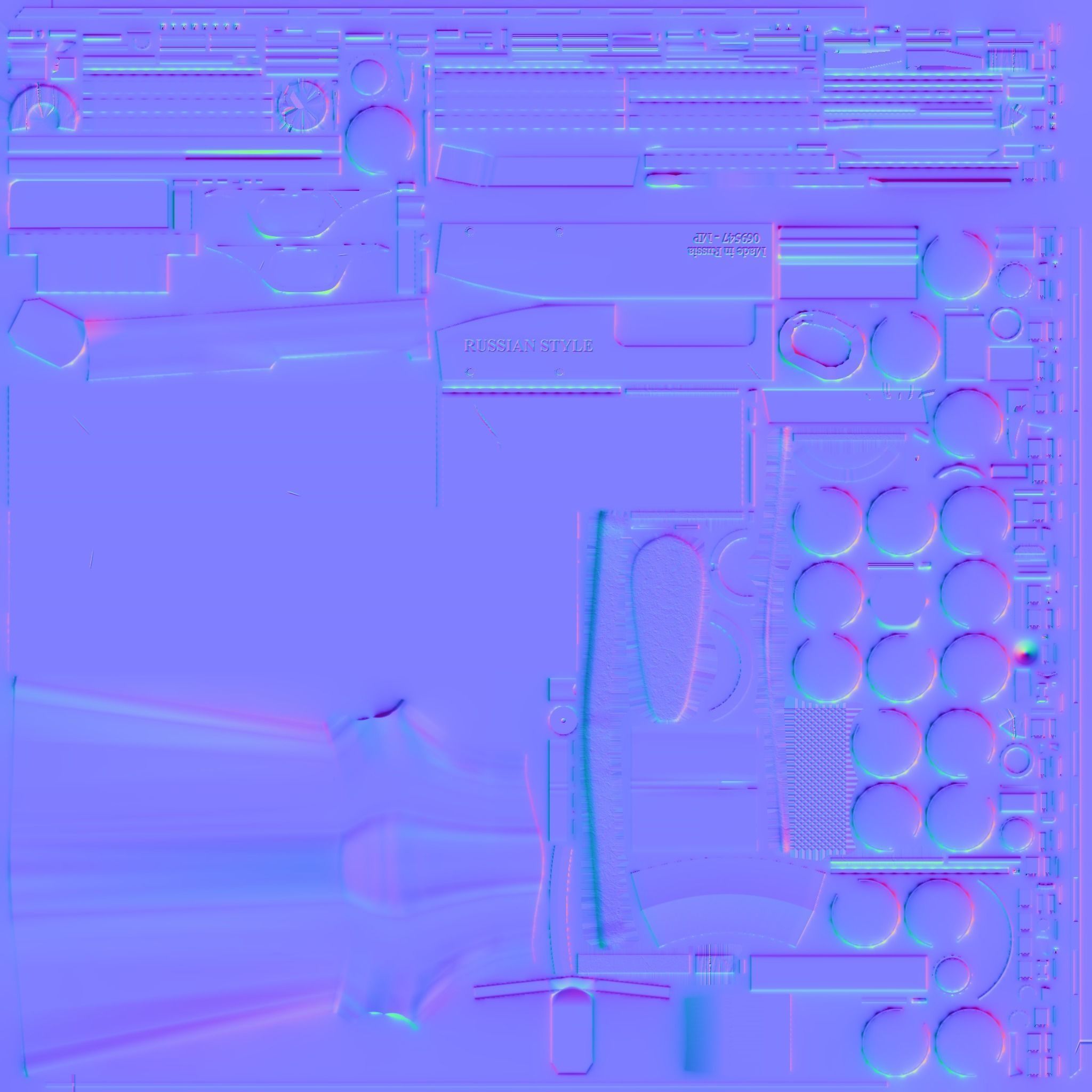 MR-133 Low-poly 3D model_12