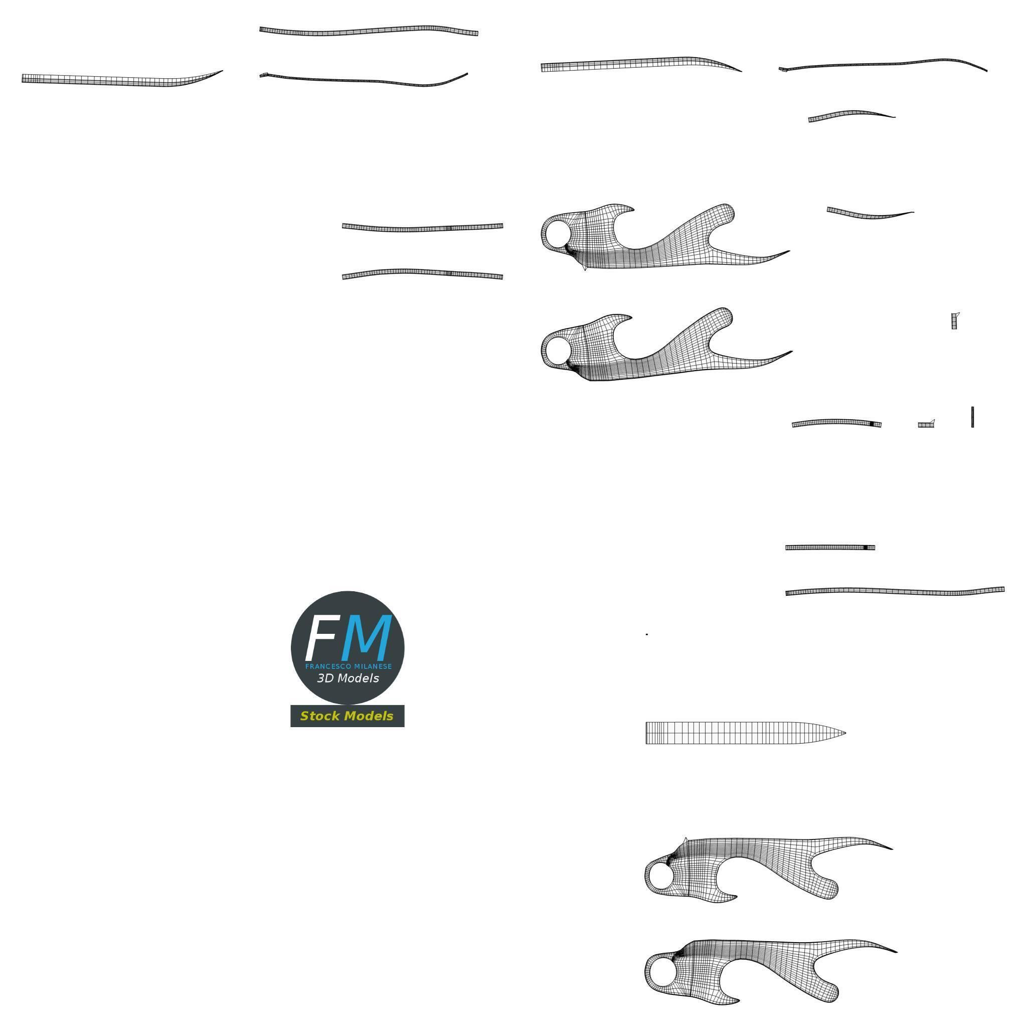 Single lever Corkscrew 3D model_12