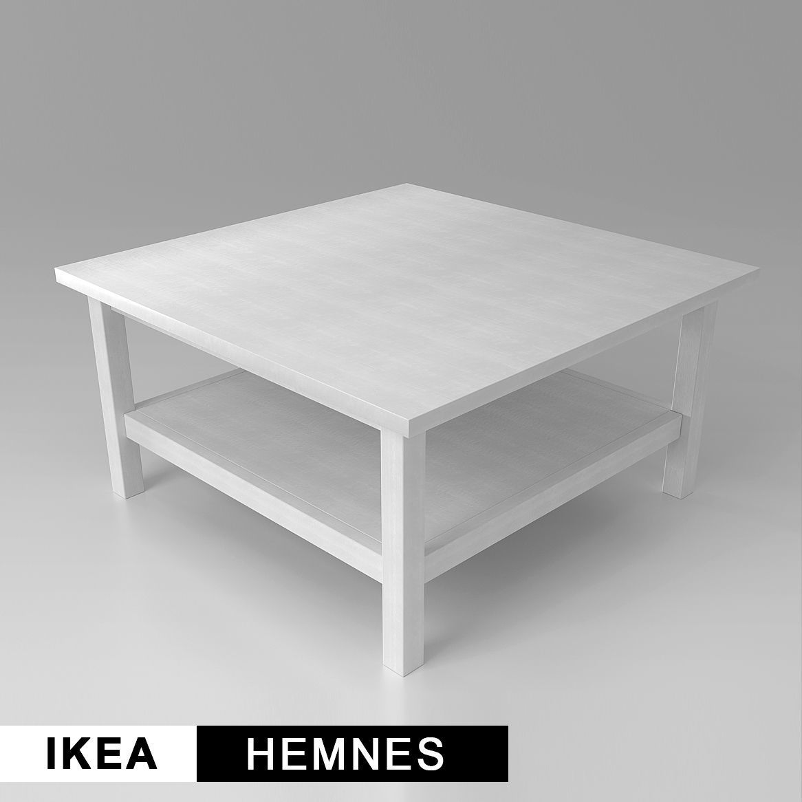 Coffe table  3D model_3