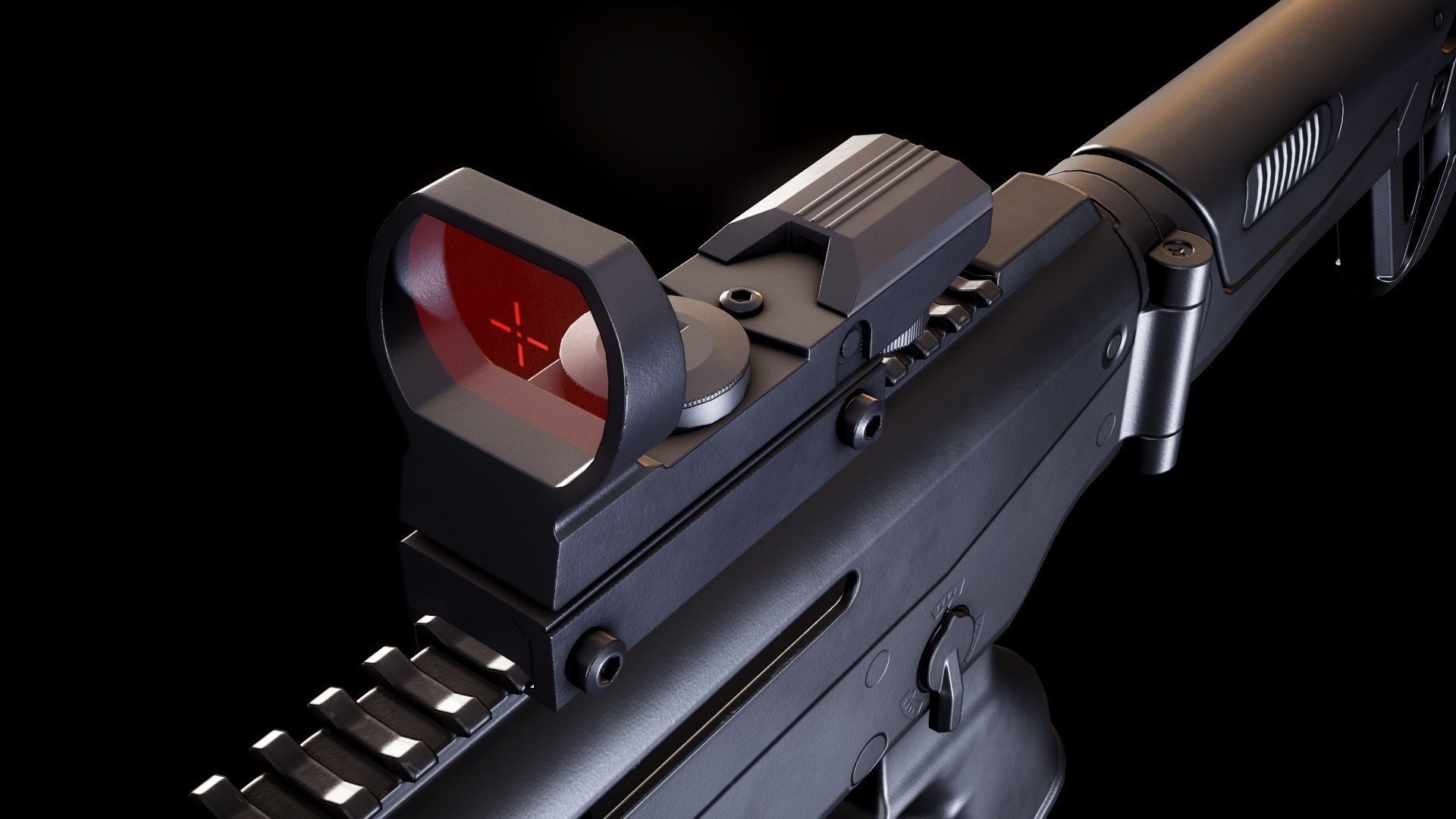 AK ALFA Low-poly 3D model_11