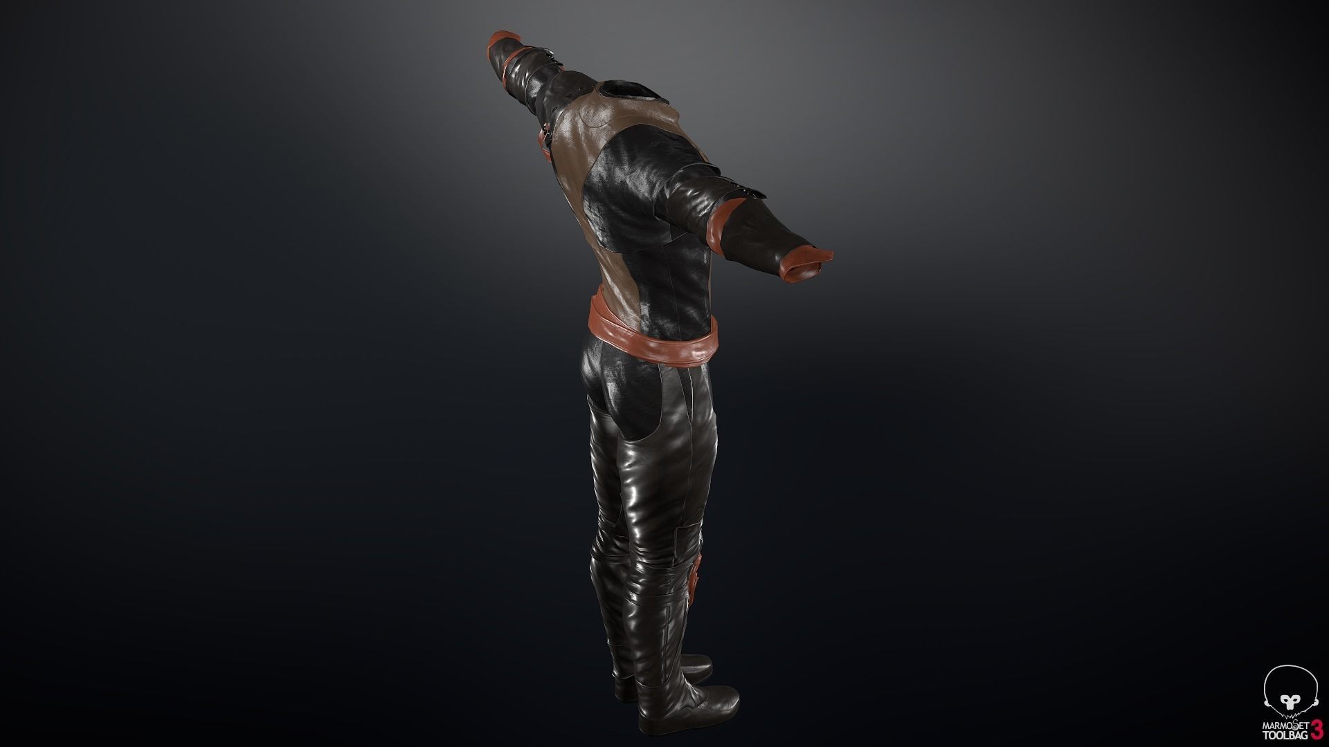 Male Medieval Outfit 1 Low-poly 3D model_71