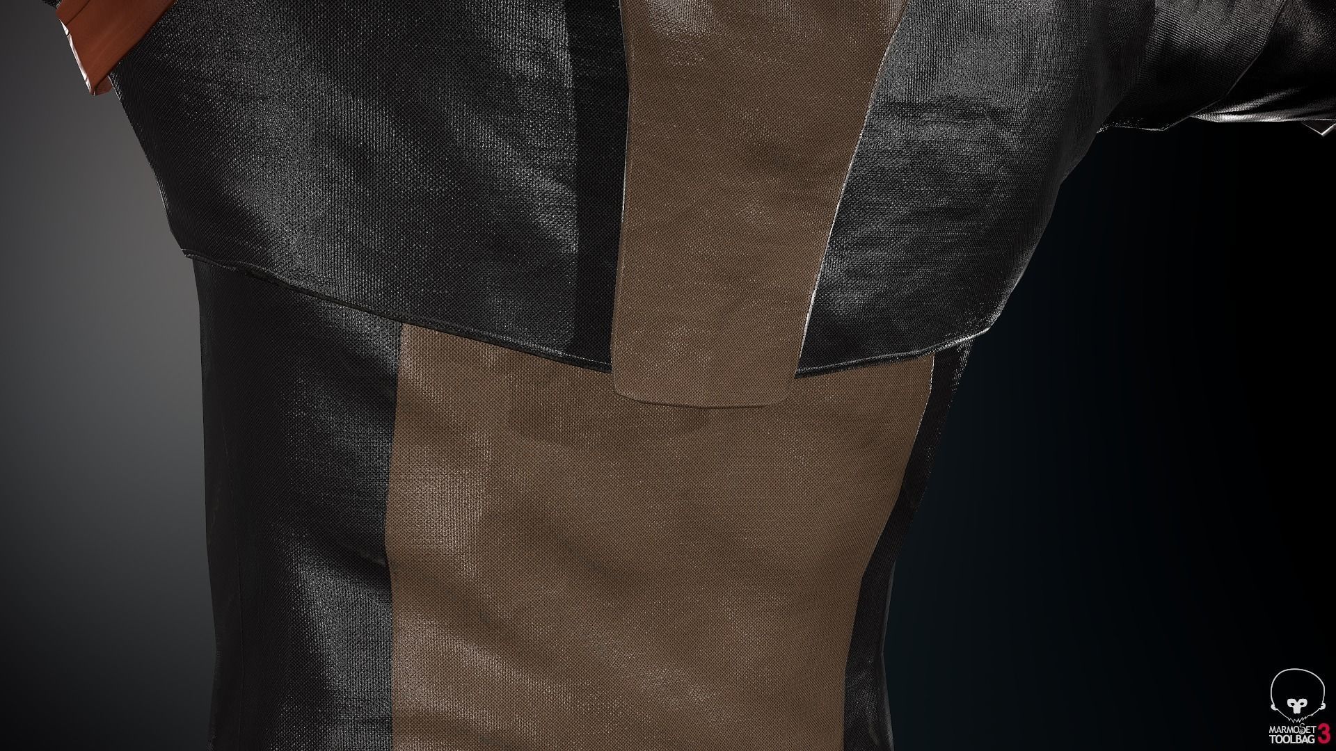 Male Medieval Outfit 1 Low-poly 3D model_39