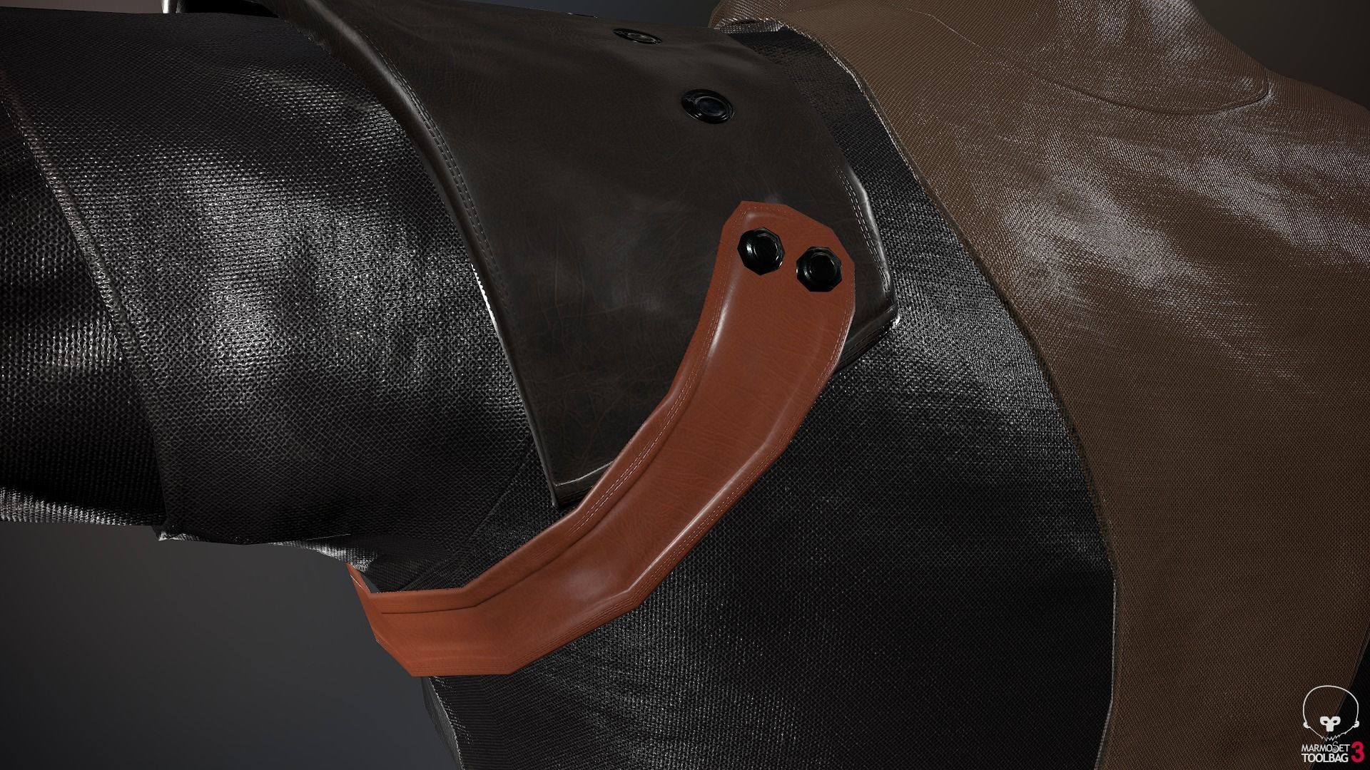 Male Medieval Outfit 1 Low-poly 3D model_24