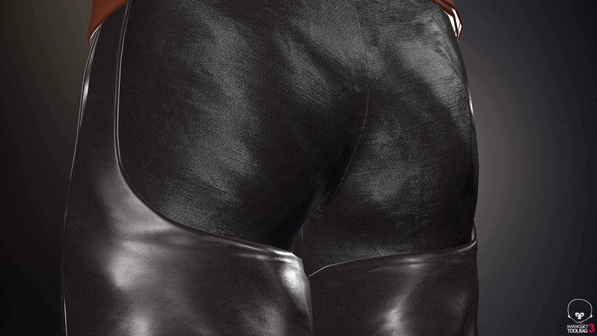 Male Medieval Outfit 1 Low-poly 3D model_67