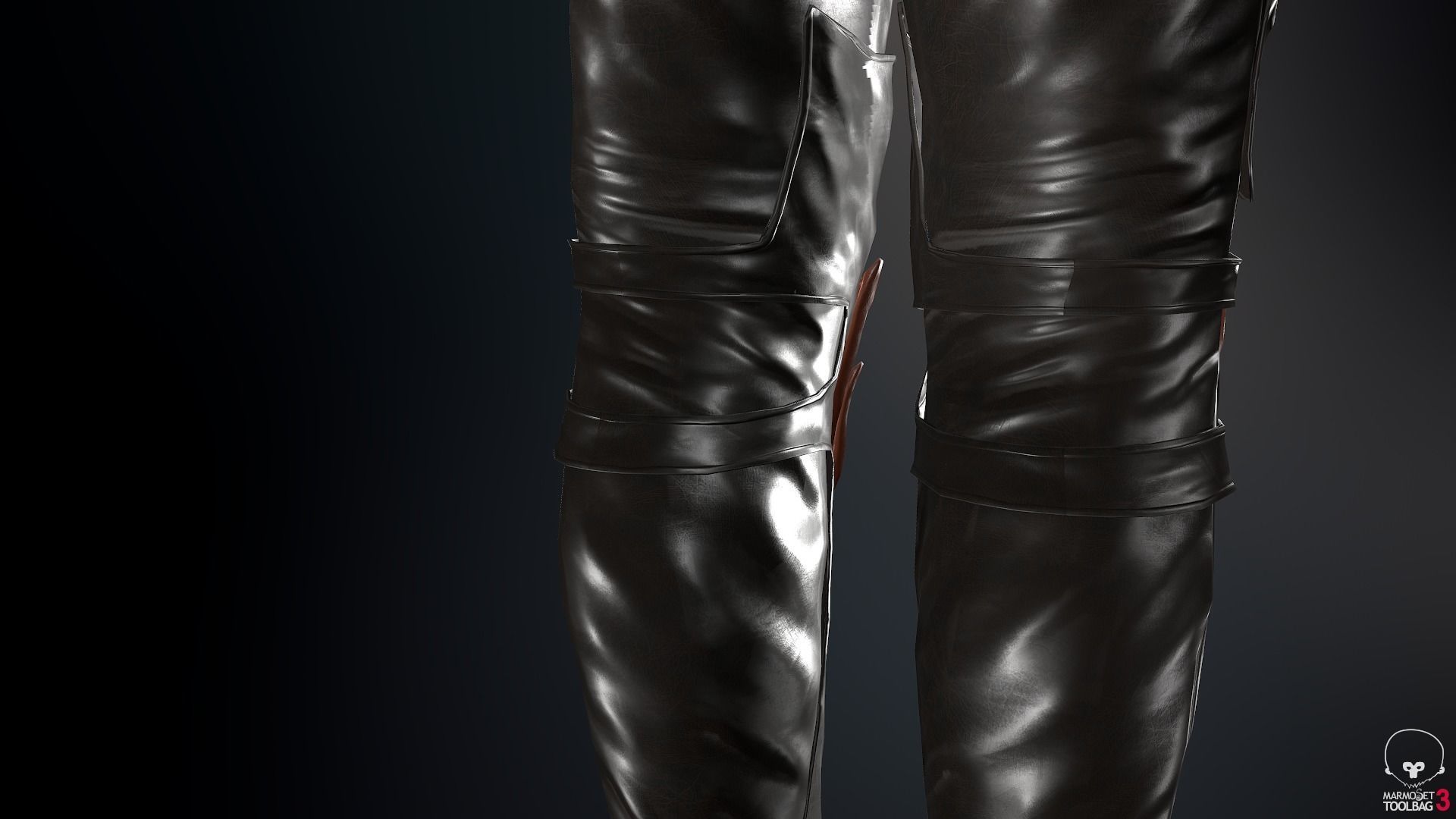 Male Medieval Outfit 1 Low-poly 3D model_60