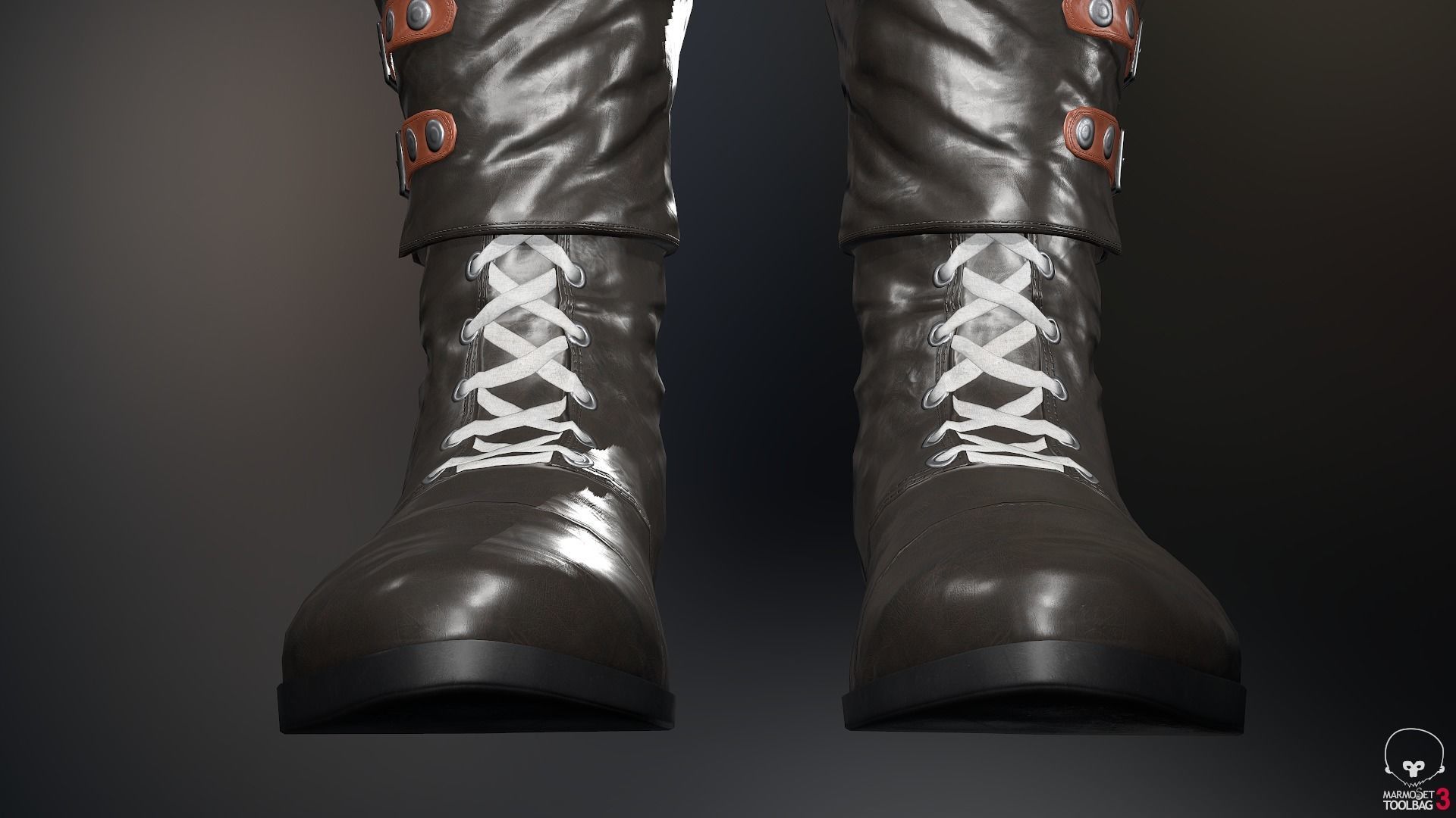 Male Gangster Outfit Low-poly 3D model_46