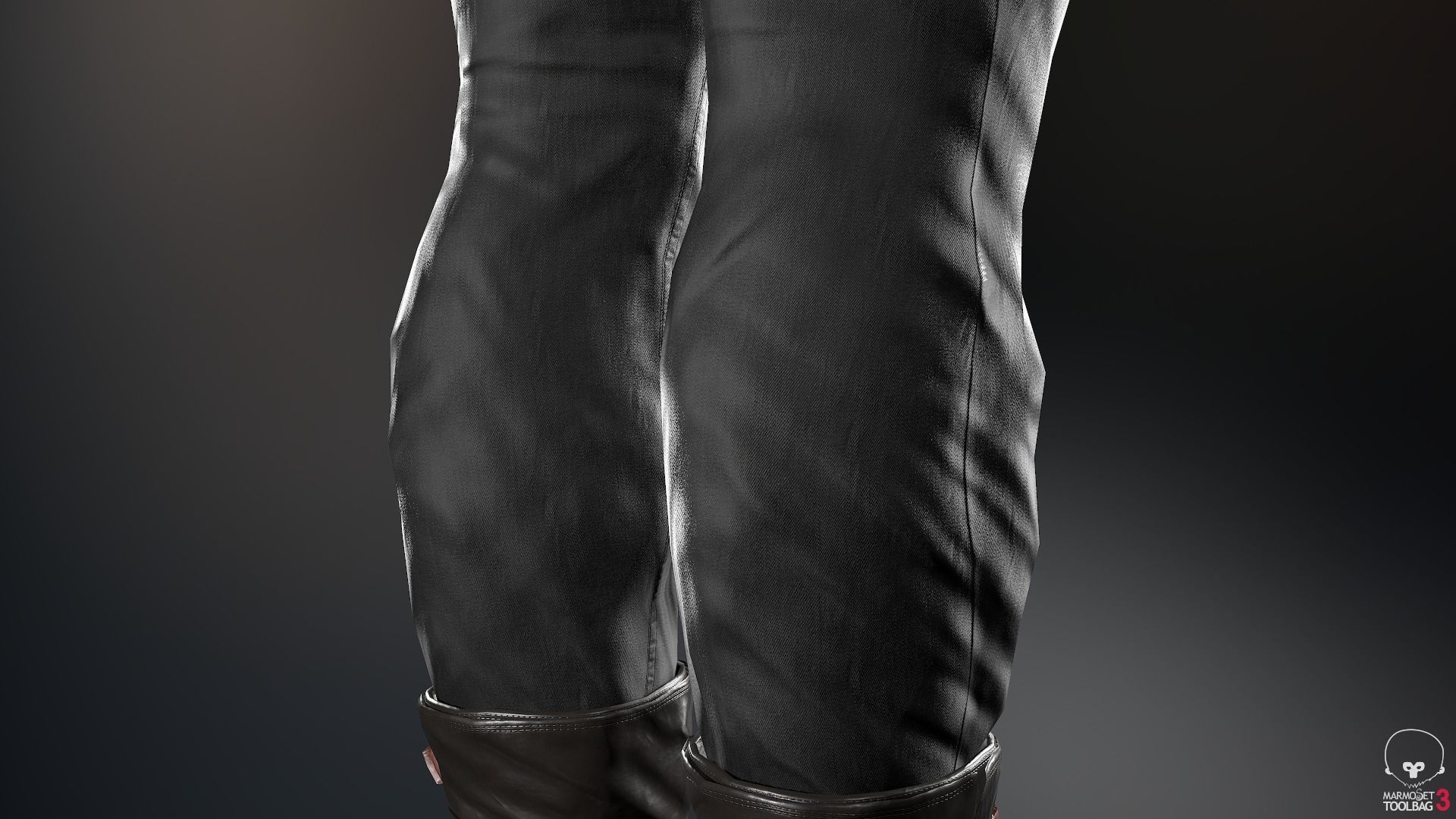 Male Gangster Outfit Low-poly 3D model_39