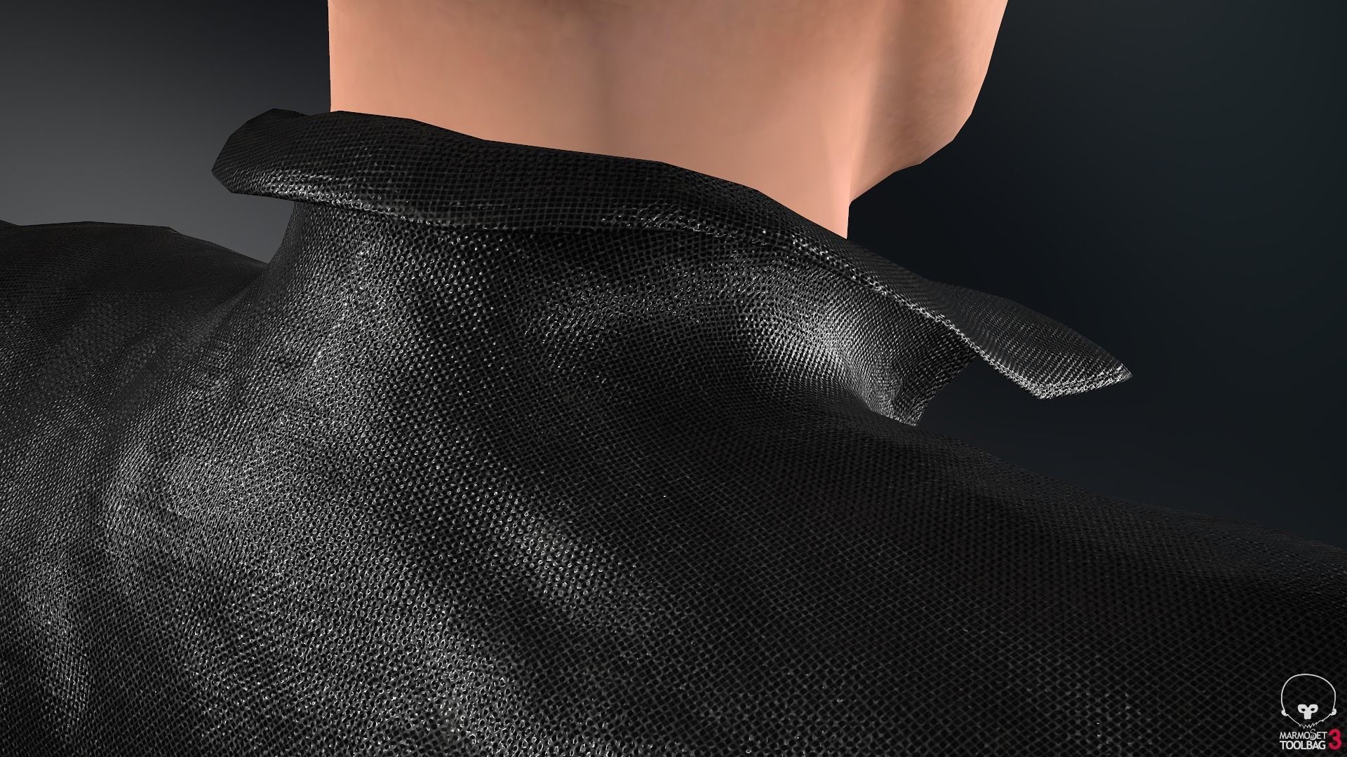 Male Pirate Outfit  Low-poly 3D model_21