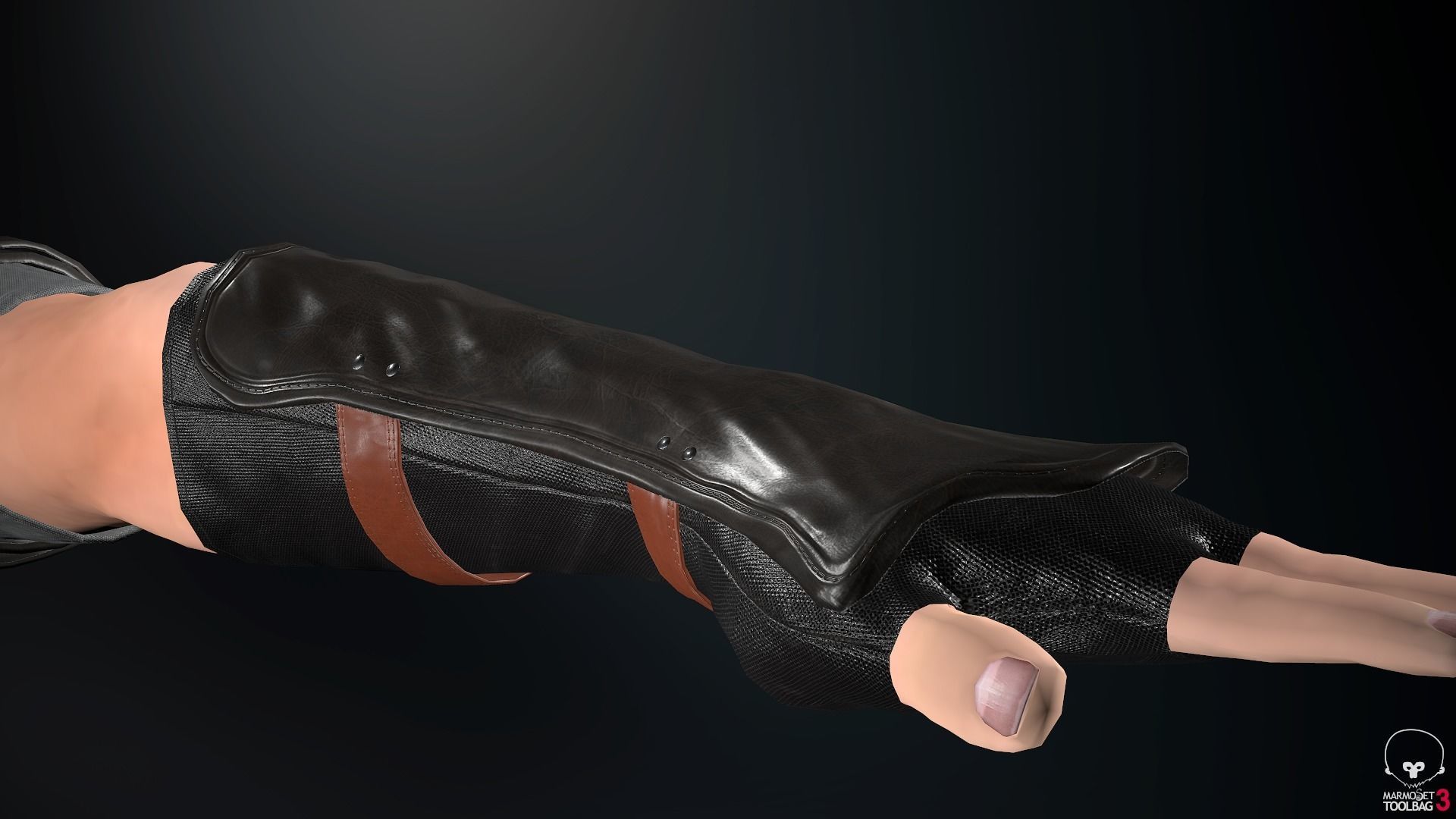 Male Medieval Outfit 2 Low-poly 3D model_23