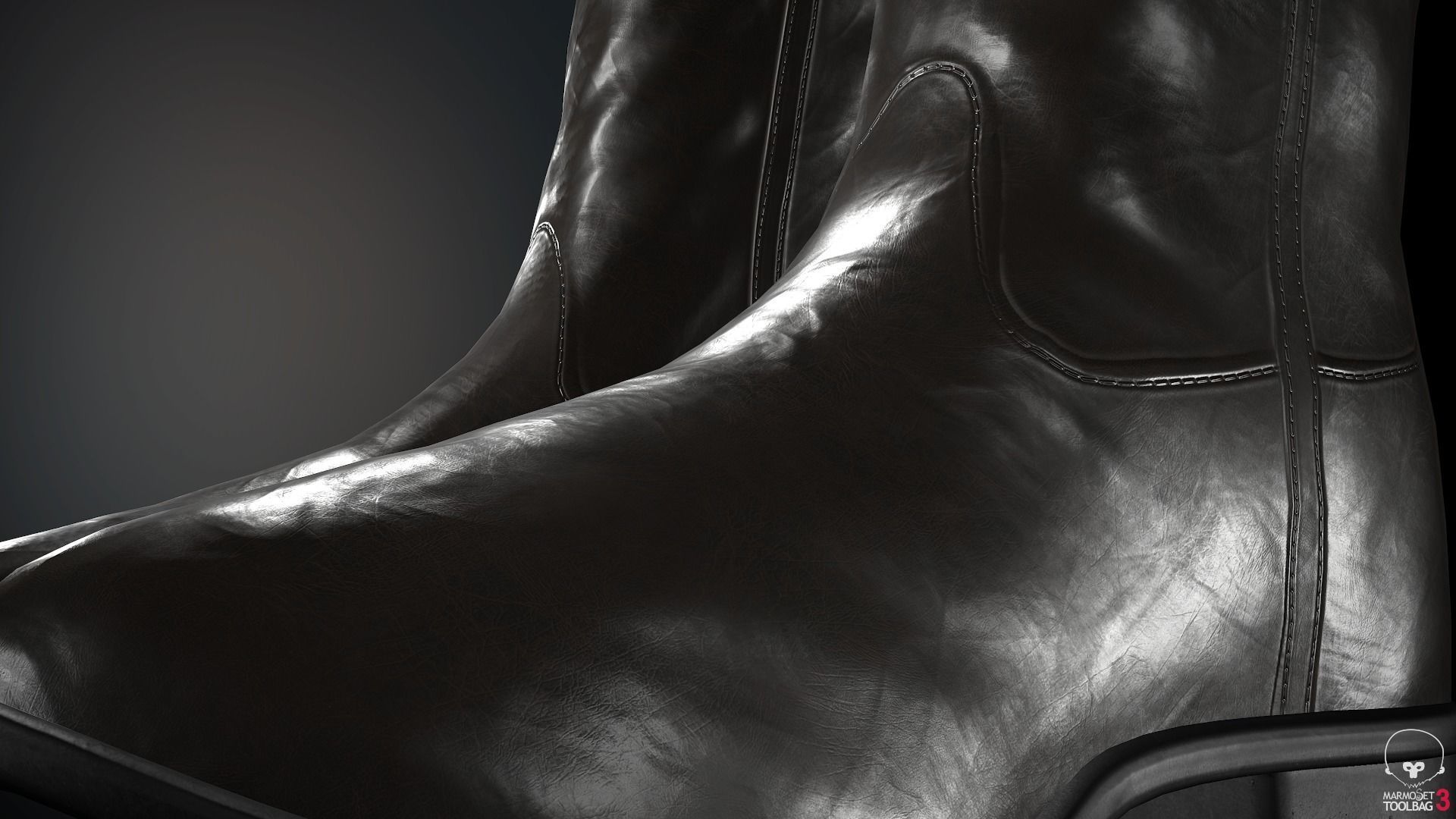 Male Medieval Outfit 2 Low-poly 3D model_52