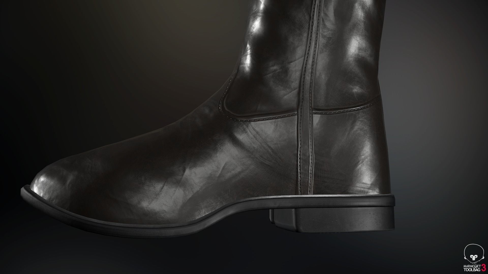 Male Medieval Outfit 2 Low-poly 3D model_51