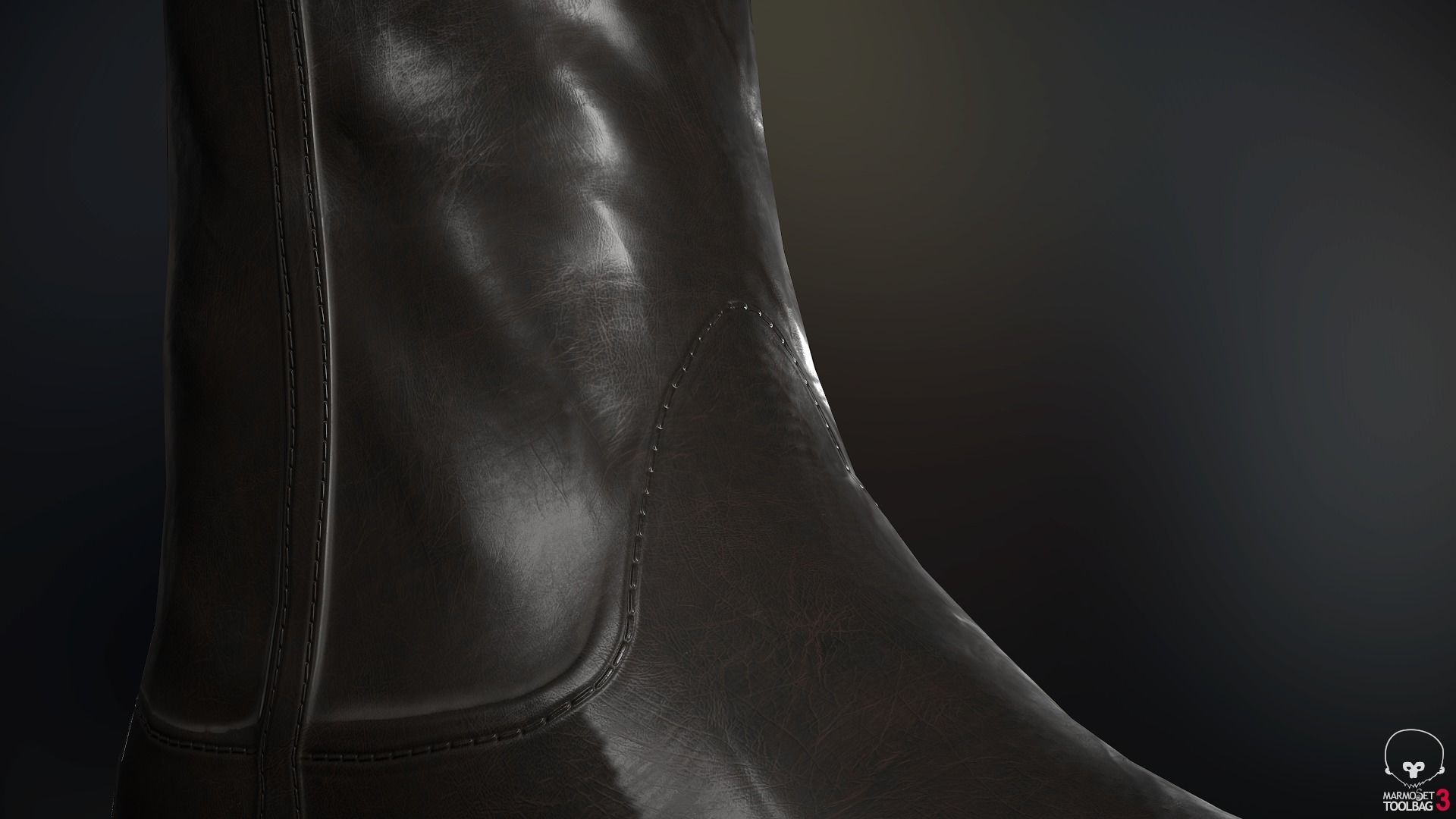 Male Medieval Outfit 2 Low-poly 3D model_53