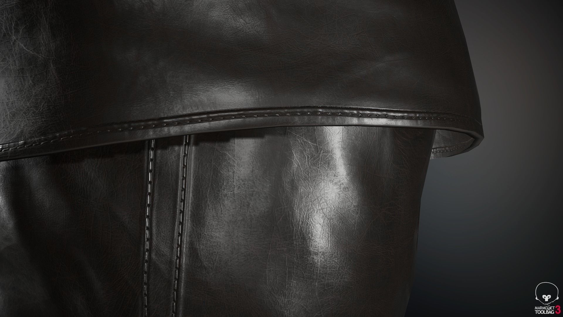 Male Medieval Outfit 2 Low-poly 3D model_50