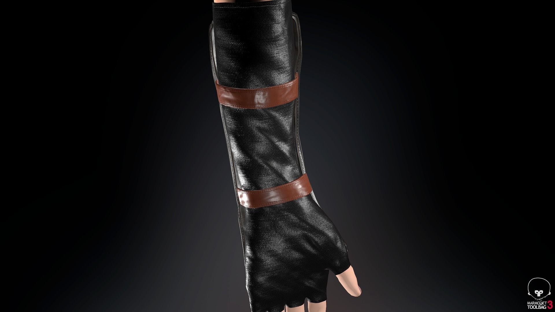 Male Medieval Outfit 2 Low-poly 3D model_26