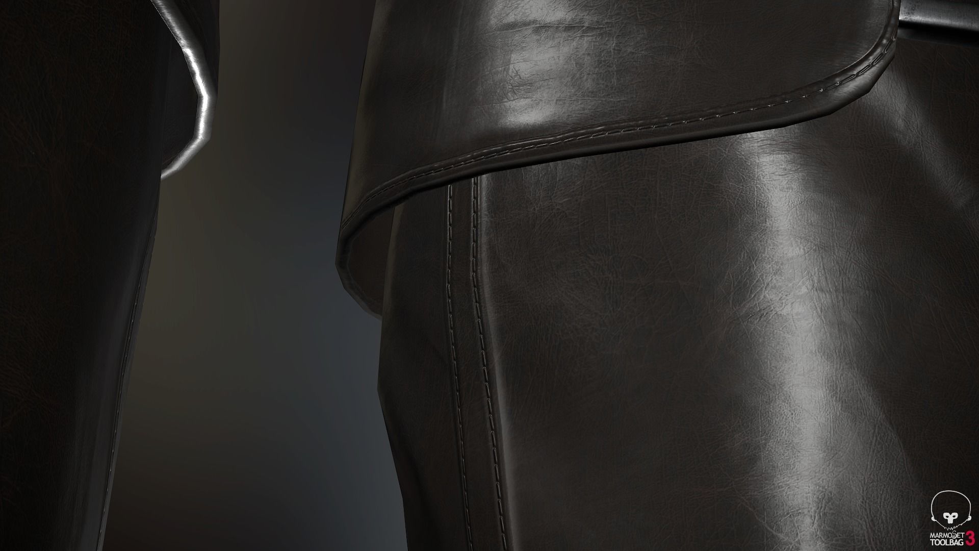 Male Medieval Outfit 2 Low-poly 3D model_48