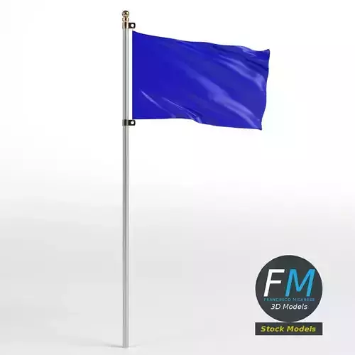 Flag 1 3D model