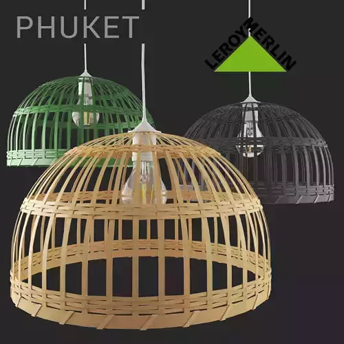Phuket Lamp Leroy Merlin 2018 3D model