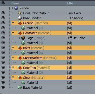Industrial Shipping Container 3D model_4