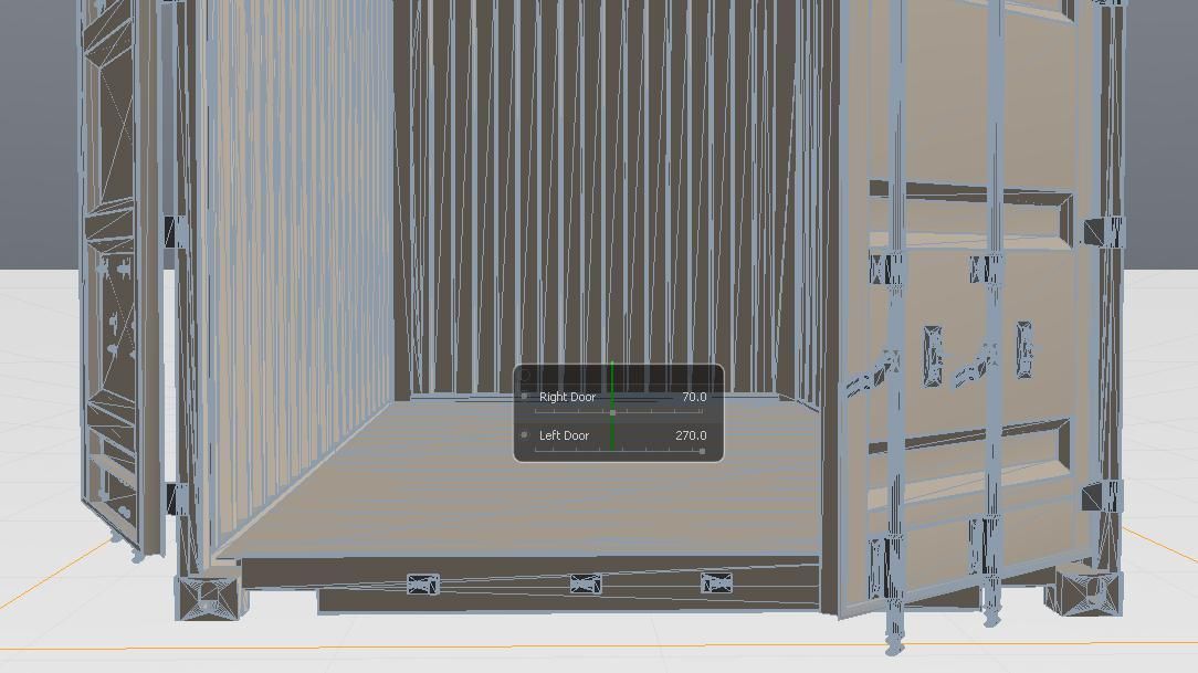 Industrial Shipping Container 3D model_9