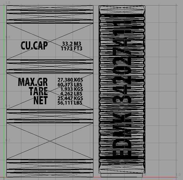 Industrial Shipping Container 3D model_10