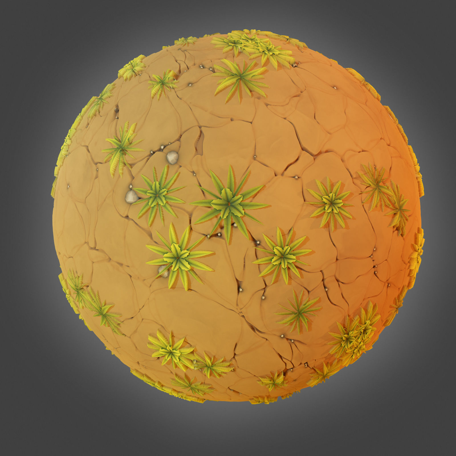 Cartoon Oasis Materials Texture_7