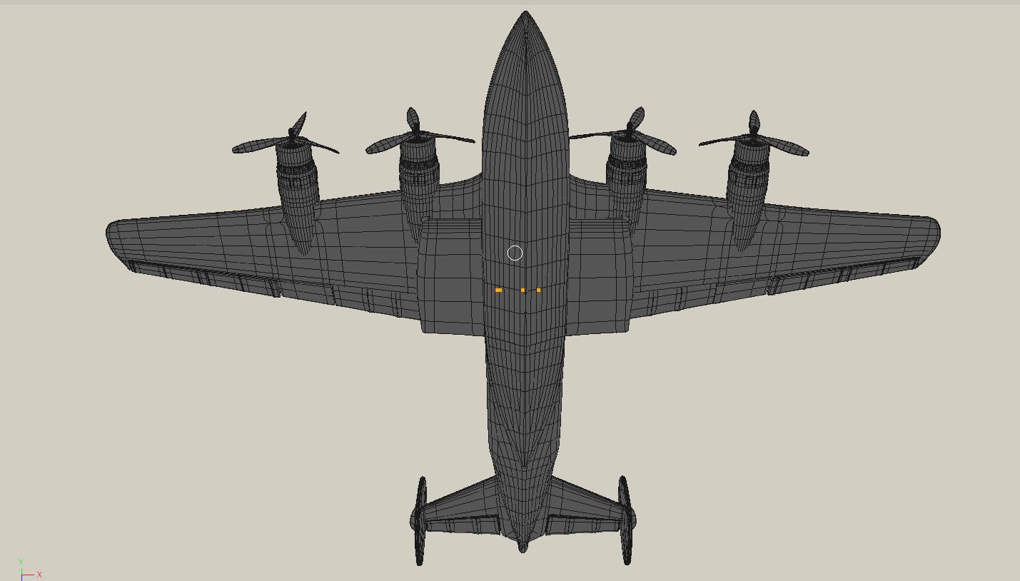 Yankee Clipper Flying Boat 3D model_21