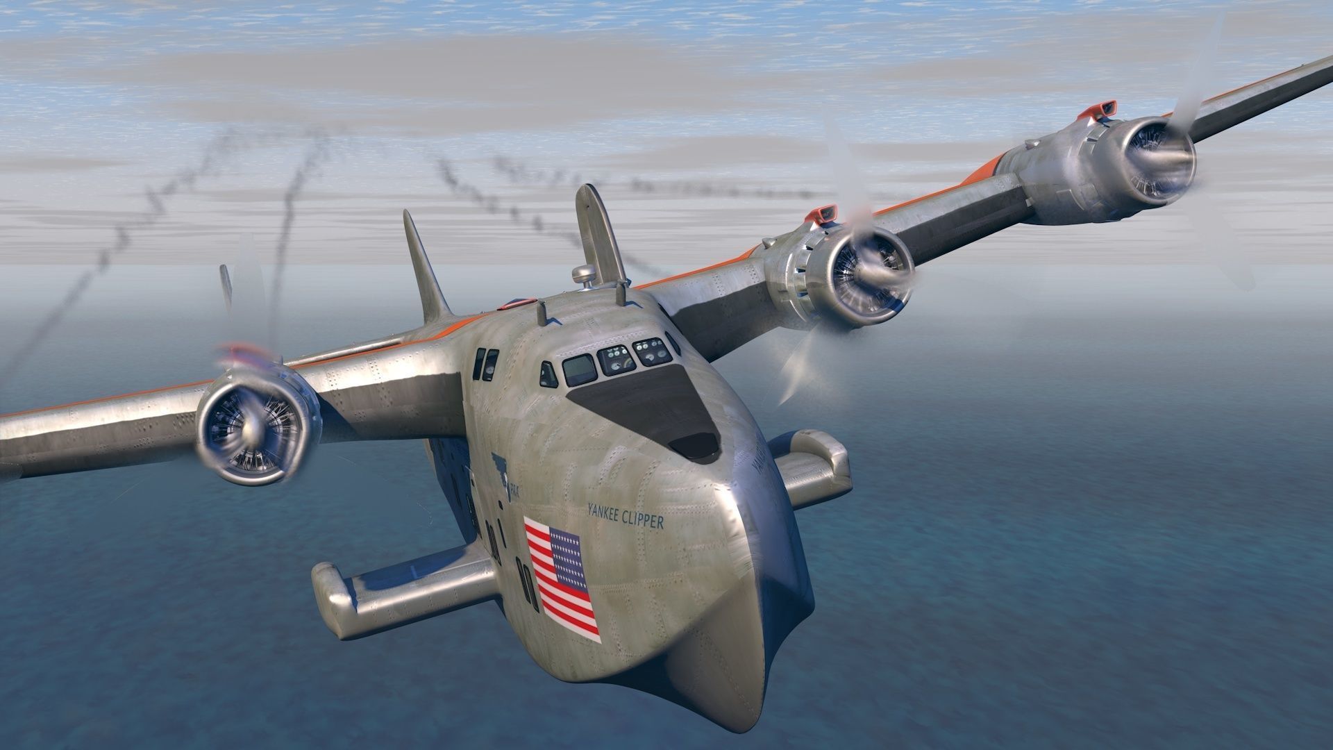 Yankee Clipper Flying Boat 3D model_7