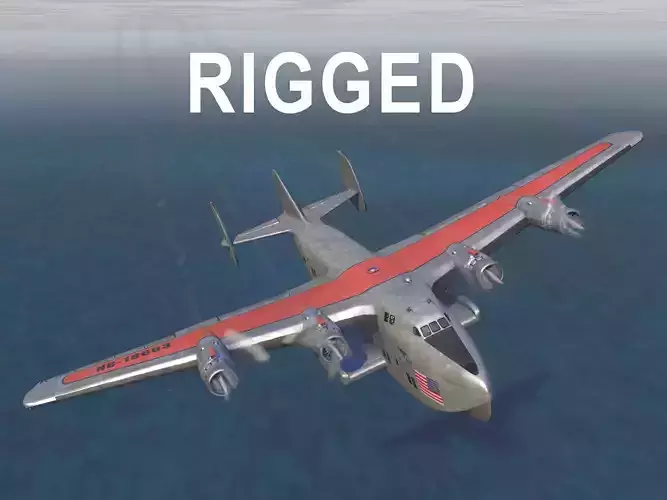 Yankee Clipper Flying Boat 3D model