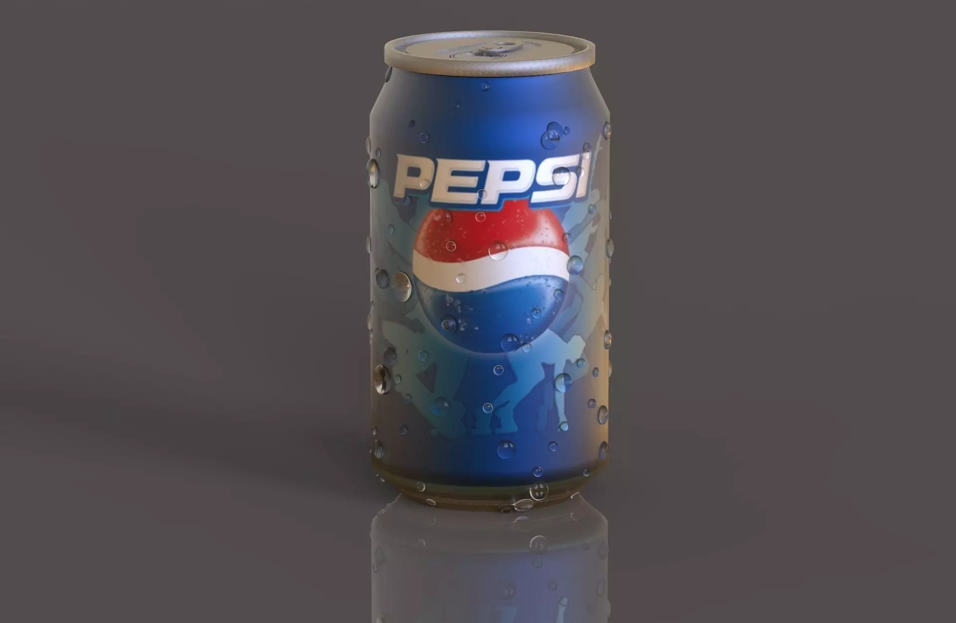 Pepsi Can Model Low-poly 3D model_0